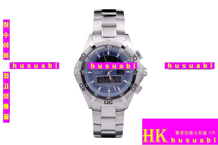 �±�ȣ�̾� ���ڽð� Tag Heuer Aquaracer Brushed stainless steel Automatic MOVEMENT 50x49mm Men tag143