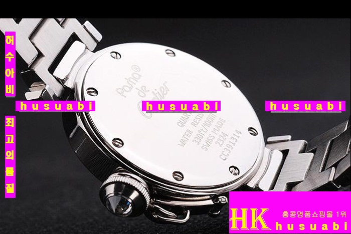 ��쿡 ���ڽð�.Replica Cartier Japanese Quartz MOVEMENT 440 stainless steel Women.117-020