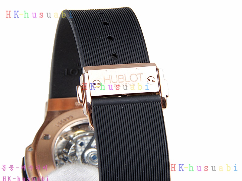 HUBLOT - �ð� BIG BANG CHRONOGRAPH ROSEGOLD BLACK DIAL DIAMOND-02